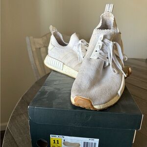 Adidas men’s NMD R1 PK Cream Shoes